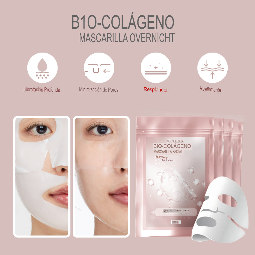 Mascarilla de biocolágeno