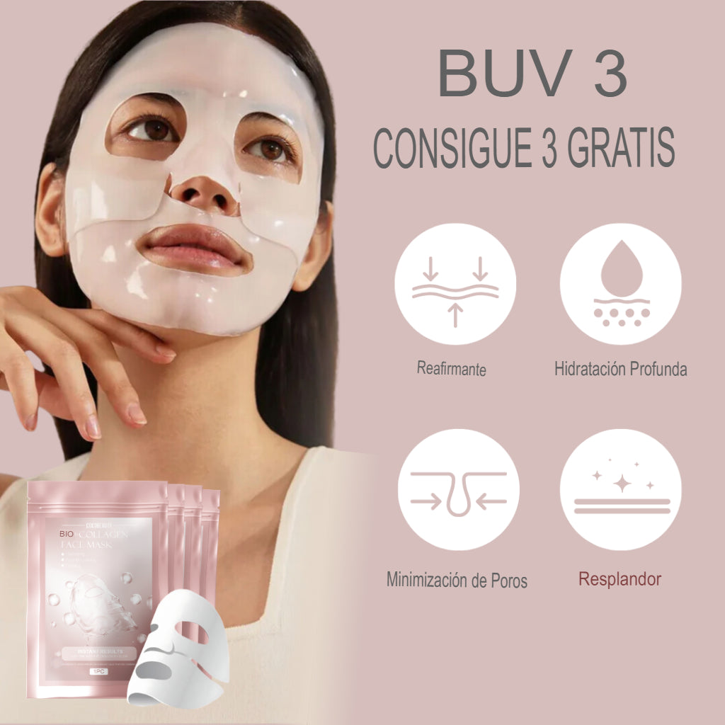 Mascarilla de biocolágeno